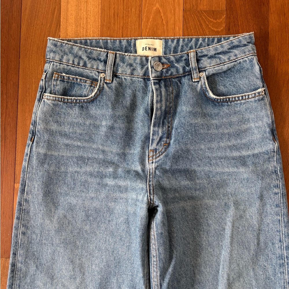 Sezane Le Crop Jeans NWOT - Picture 3 of 10